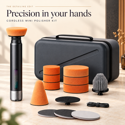 🚗 3-in-1 Cordless Car Polisher – 12,000 RPM Rechargeable Polishing, Waxing & Sanding Tool