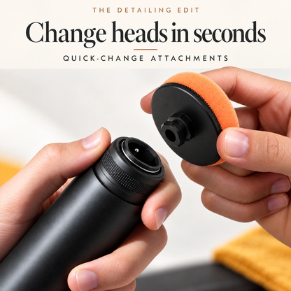 🚗 3-in-1 Cordless Car Polisher – 12,000 RPM Rechargeable Polishing, Waxing & Sanding Tool