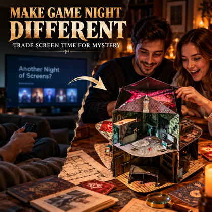 🏚️ 3D Haunted Manor Escape Puzzle Game – 8-Room Mystery Adventure