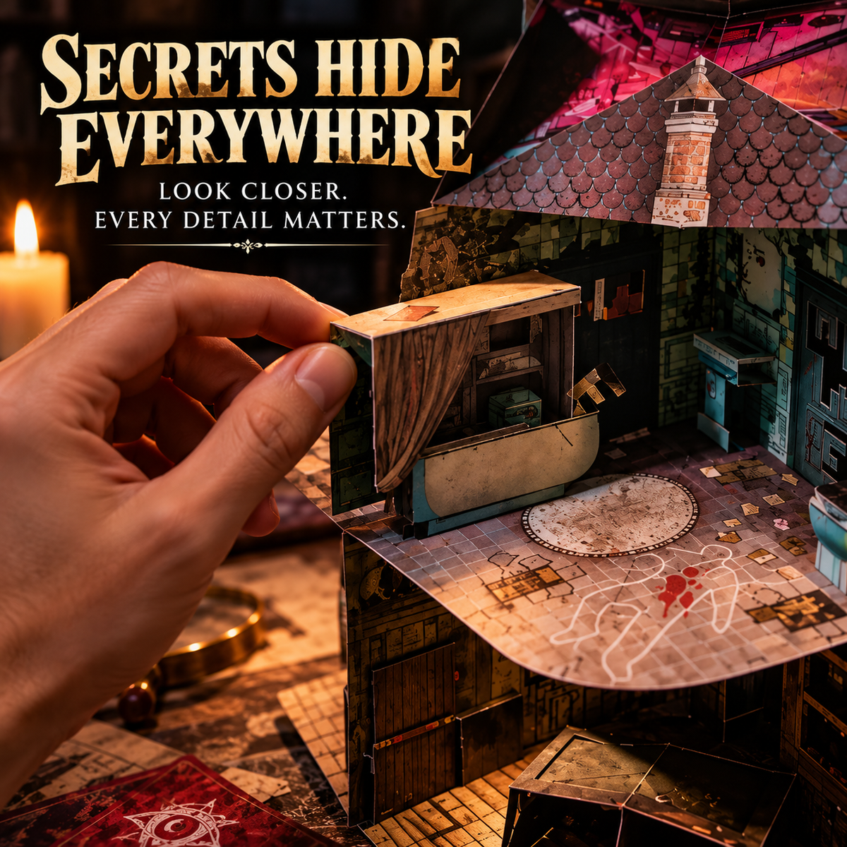 🏚️ 3D Haunted Manor Escape Puzzle Game – 8-Room Mystery Adventure