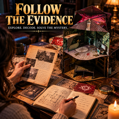 🏚️ 3D Haunted Manor Escape Puzzle Game – 8-Room Mystery Adventure