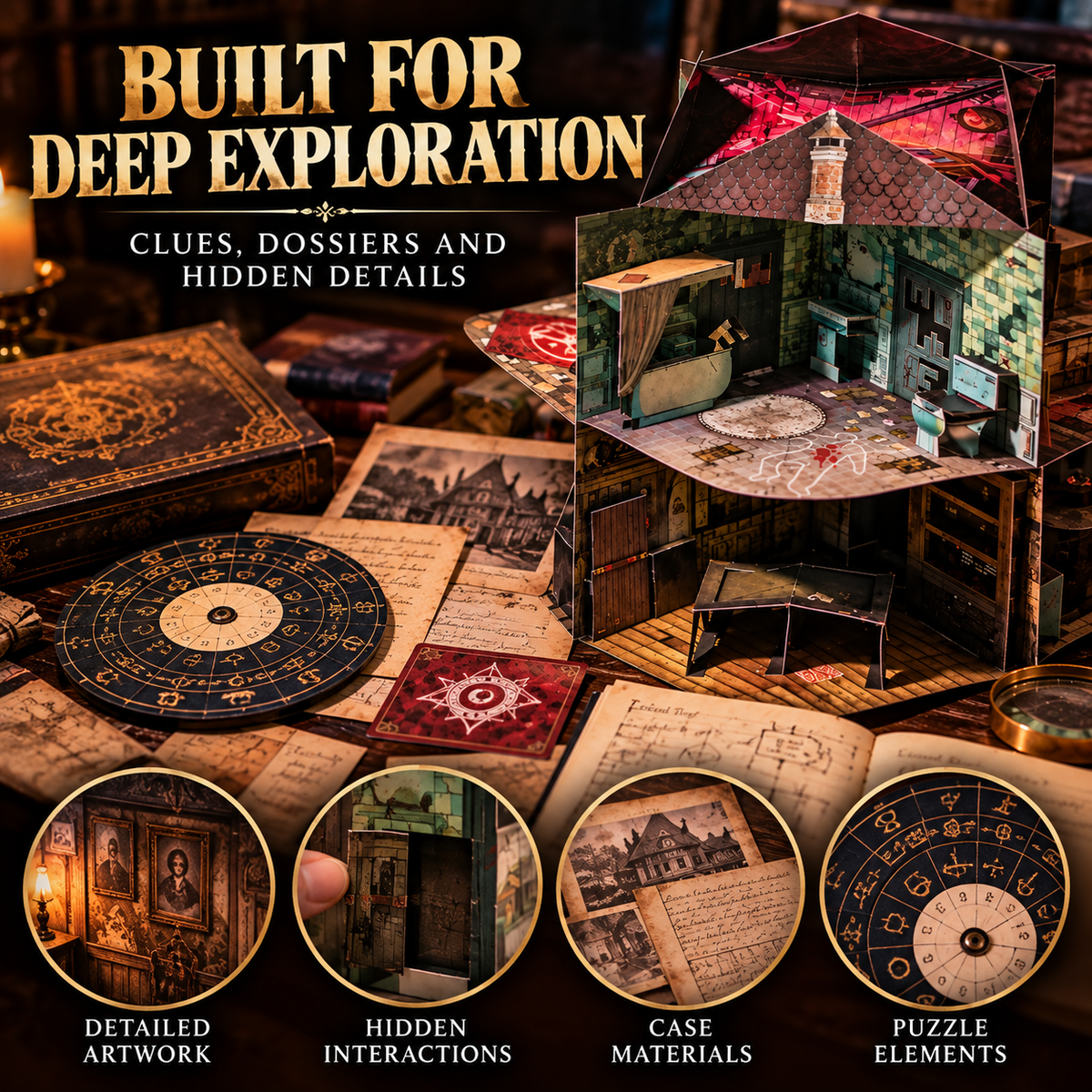 🏚️ 3D Haunted Manor Escape Puzzle Game – 8-Room Mystery Adventure