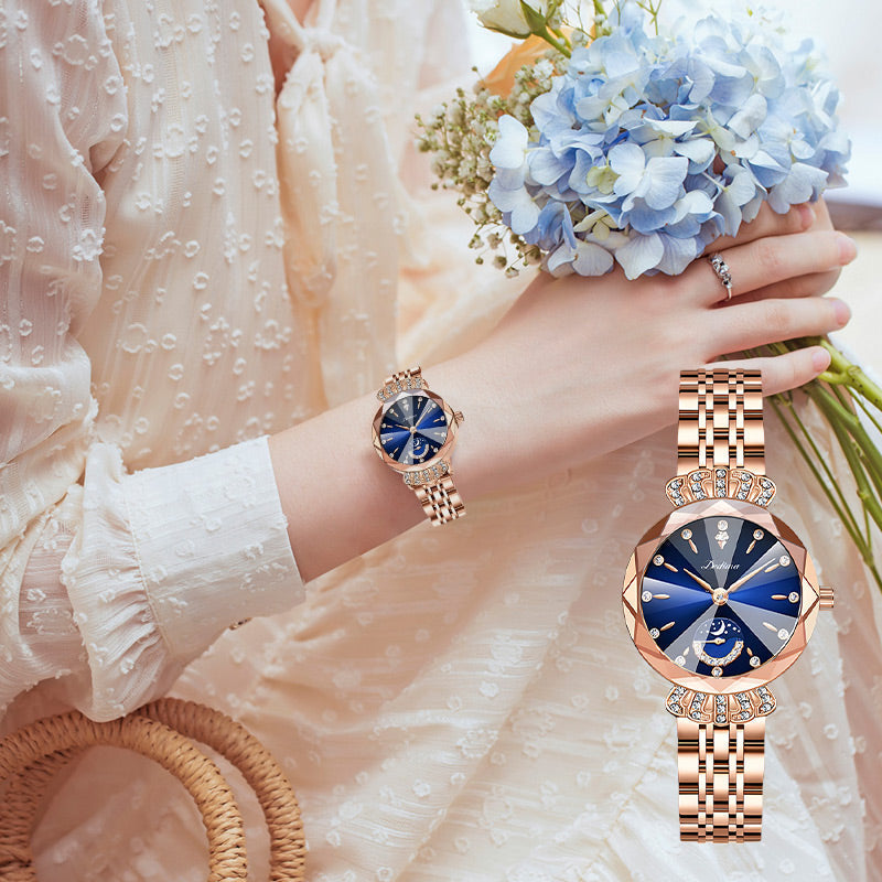 Fashionable Star & Moon Watch for Women