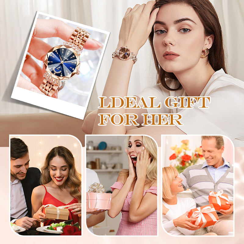 Fashionable Star & Moon Watch for Women