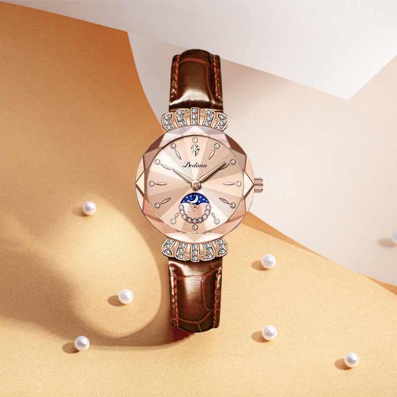 Fashionable Star & Moon Watch for Women