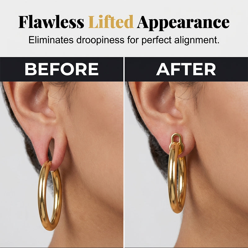 Supportive Earring Backs For Droopy Earlobes