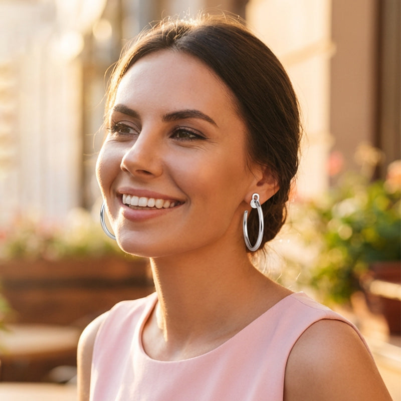 Supportive Earring Backs For Droopy Earlobes
