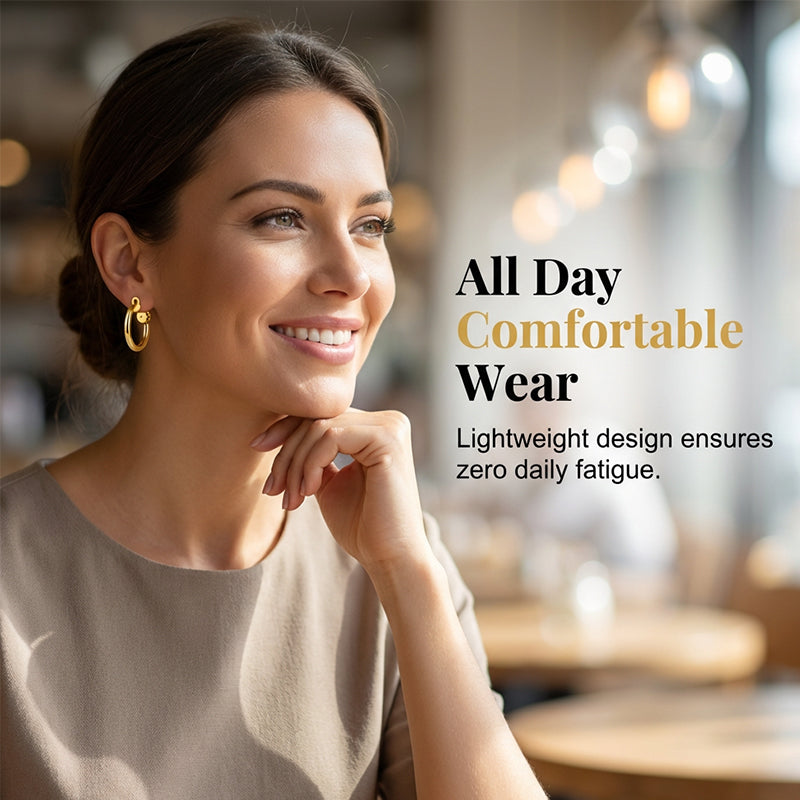 Supportive Earring Backs For Droopy Earlobes
